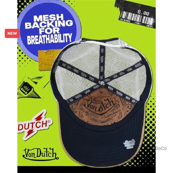 Unisex Trucker Hat Curved Bill Mesh Back Retro Classic Adjustable Snapback Cap main image 8
